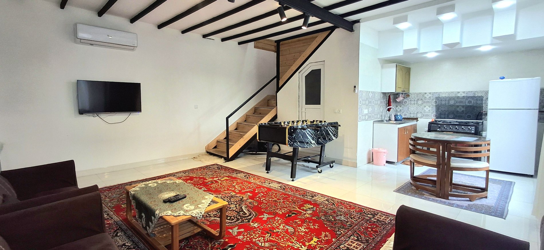 دوخوابه دوبلکس بام شالیزار