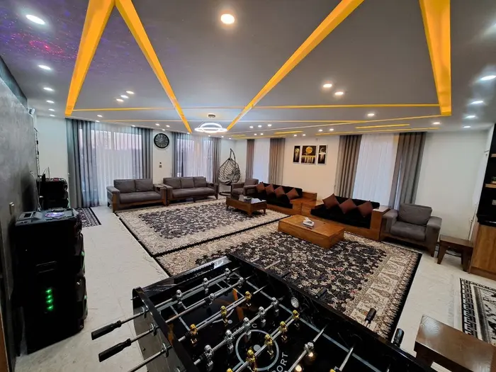 ویلا دوخوابه دوبلکس استخردار آبگرم باغ محبت