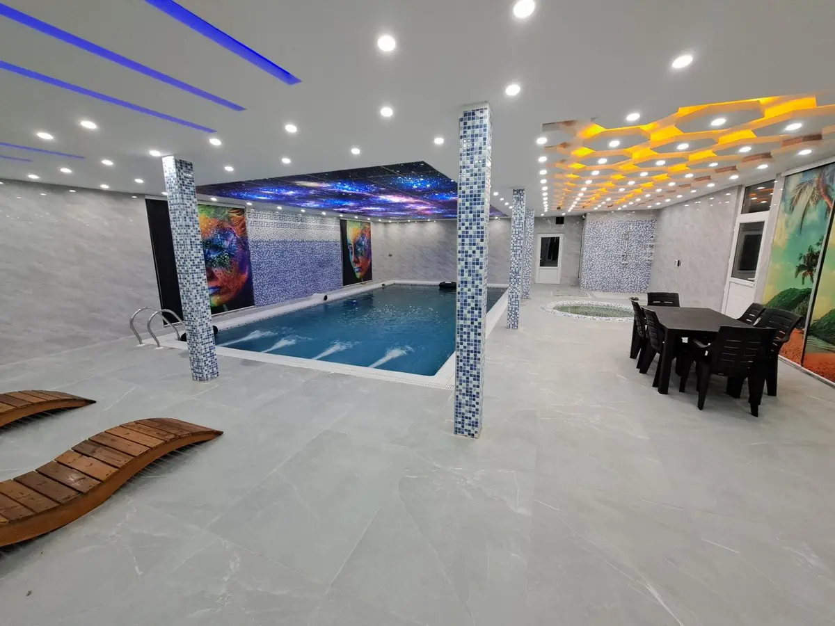 ویلا دوخوابه دوبلکس استخردار آبگرم باغ محبت