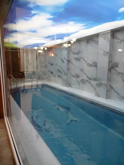 ویلا سه خوابه استخردار آبگرم رودخانه