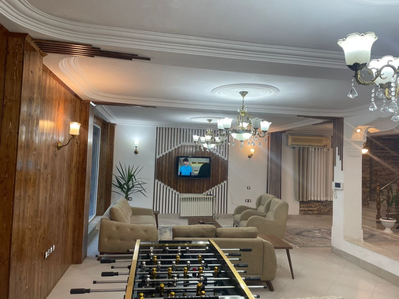 ویلا سه خوابه استخردار آبگرم رودخانه