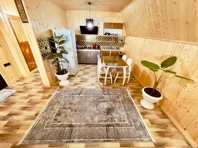 کلبه دوخوابه جکوزی دار جنگلی یاقوت