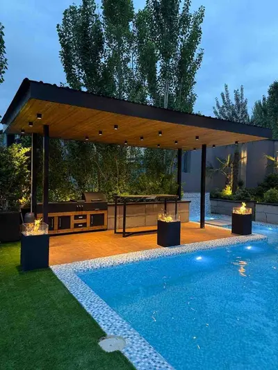 ویلا چهارخوابه استخردار تریپلکس اسپشيال