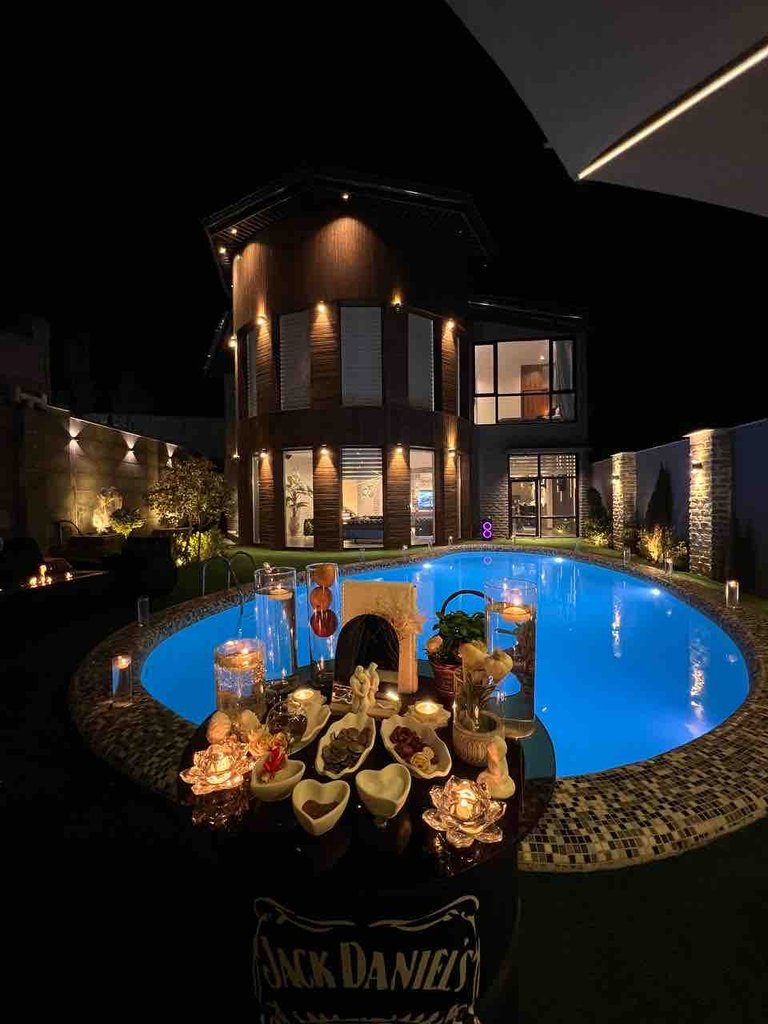 سه خوابه استخردار آبگرم عمارت آس پلاس