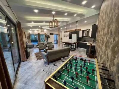 ویلا دوخوابه استخردار آبگرم دریاچه