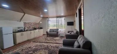 کلبه دوخوابه سوئیسی جکوزی دار دم زنون