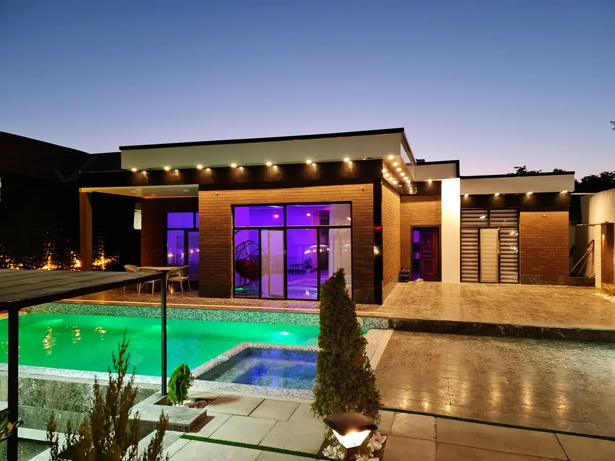 ویلا دوخوابه استخردار آبگرم لوتوس 2