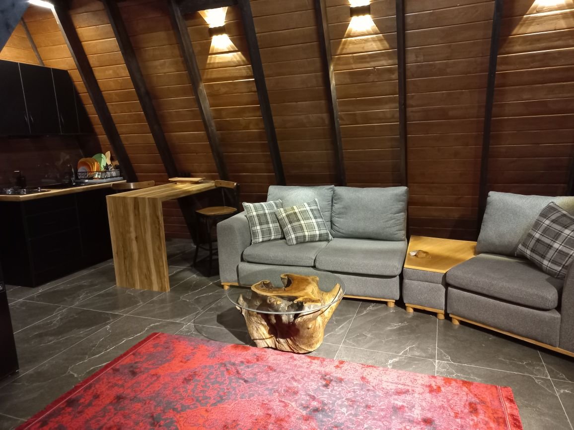 دوخوابه چوبی آھیل