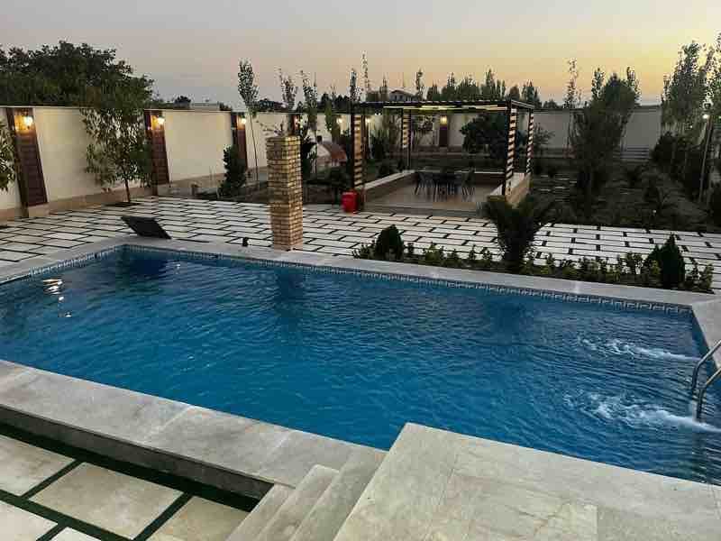 ویلا سه خوابه استخردار آبگرم روژان