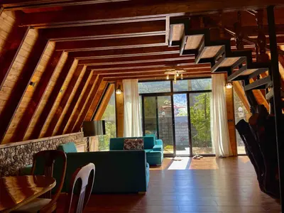 کلبه دوخوابه سوئیسی دوبلکس نورا