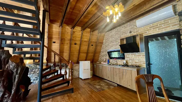 کلبه دوخوابه سوئیسی دوبلکس نورا - انتخاب عنوان تصویر