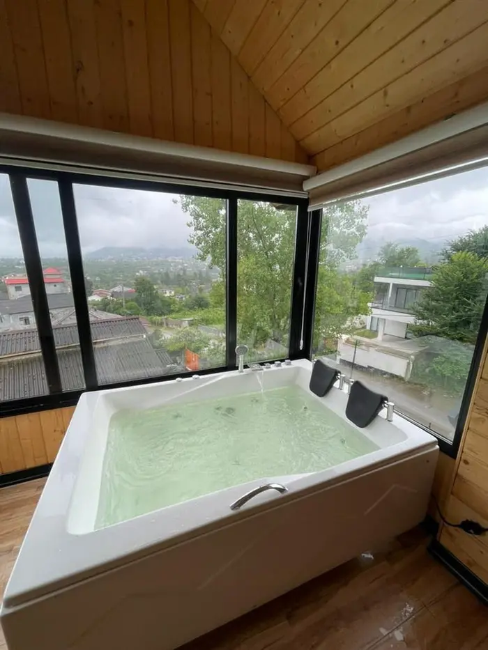 کلبه دوخوابه جکوزی دار گیلدا