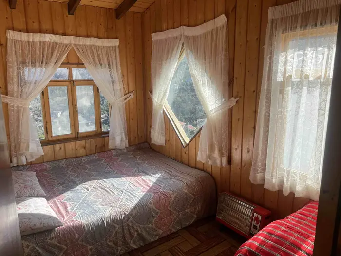 کلبه یک خوابه چوبی ماه عسل