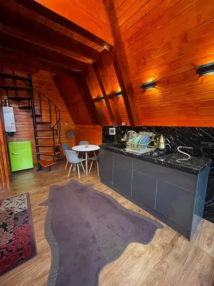 کلبه یک خوابه جنگلی کلهو - اشپزخانه