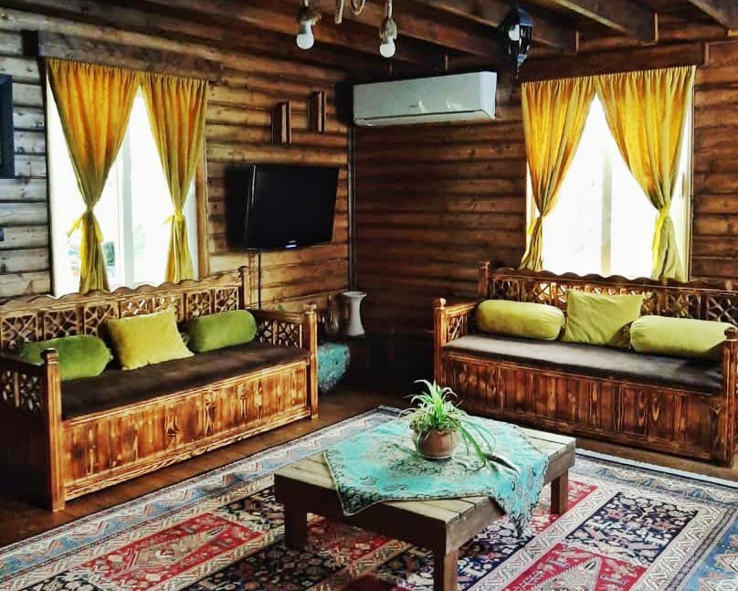 ویلا کلبه ساحلی چوبی