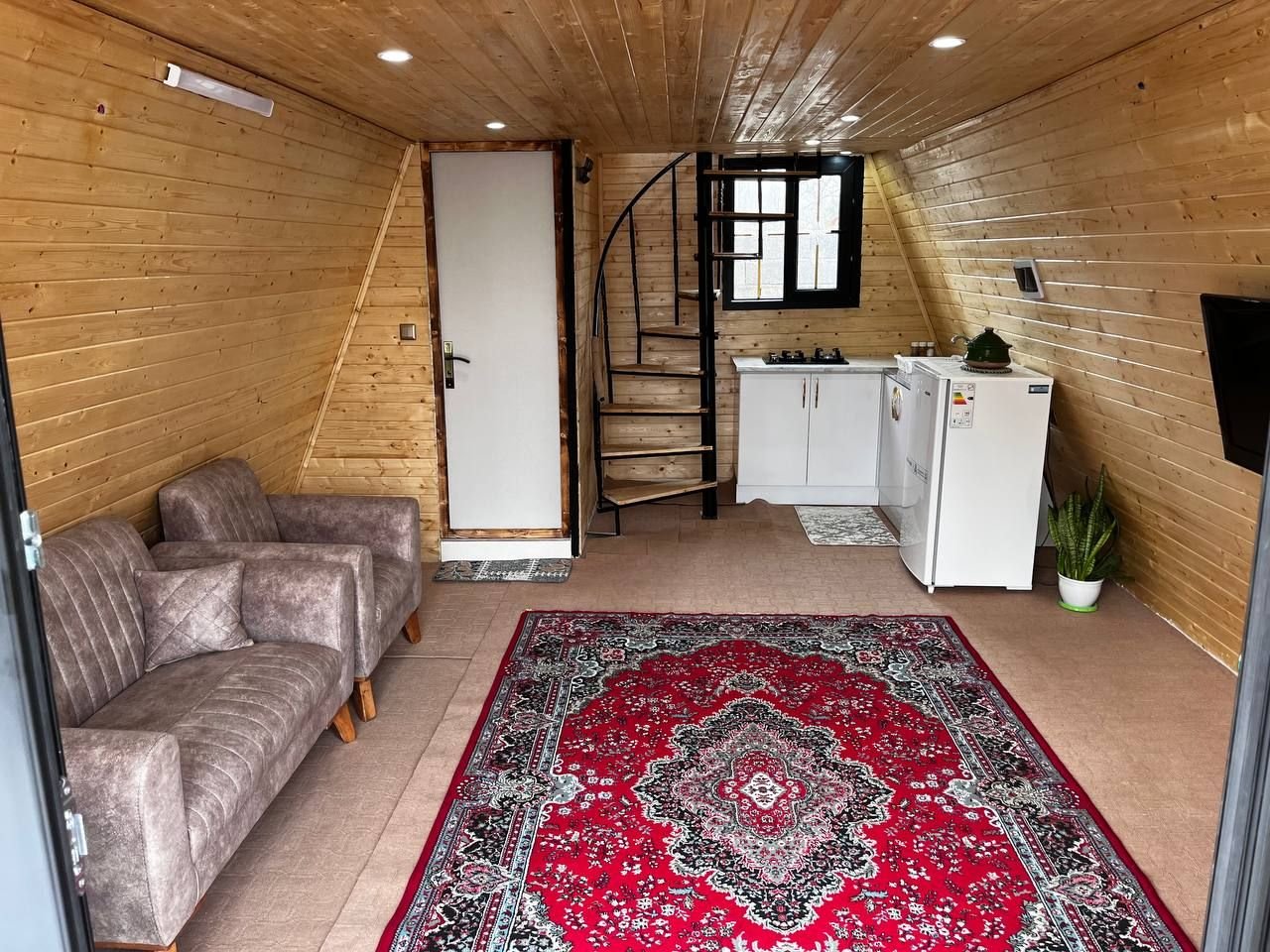 کلبه یک خوابه سوئیسی یکتا