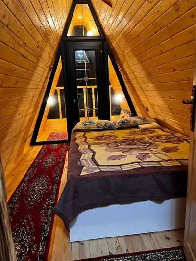 کلبه یک خوابه سوئیسی یکتا