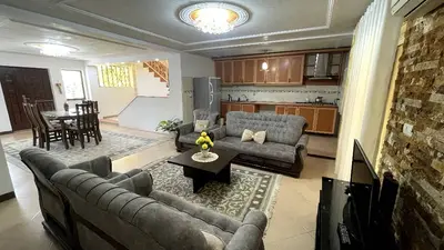 ویلا چهارخوابه استخردار برکه ماهی