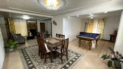 ویلا چهارخوابه استخردار برکه ماهی