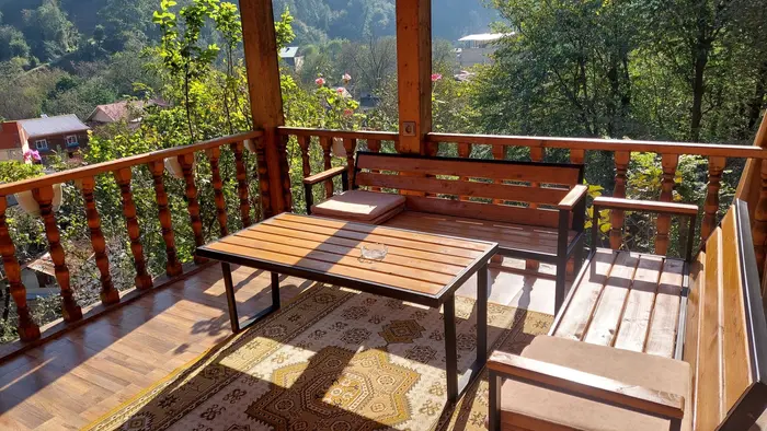 ویلا دوخوابه چوبی دوبلکس سرچشمه ۱