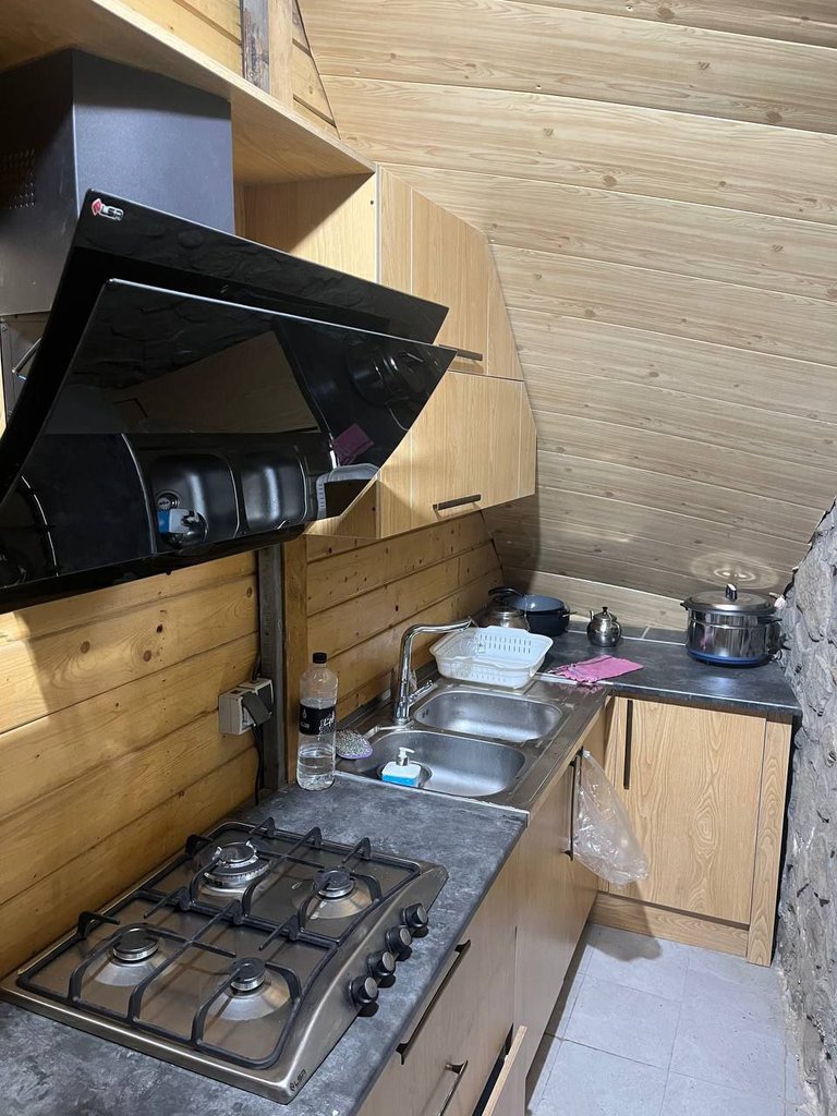 کلبه فلت چوبی دوبلکس استخردار آبگرم سولقان