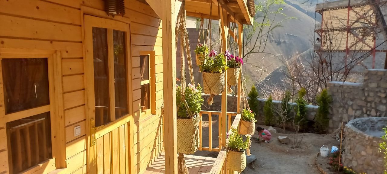 کلبه فلت چوبی دوبلکس کشار سولقان