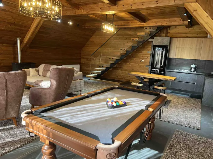 ویلا سه خوابه چوبی استخردار آبگرم نخلستان - انتخاب عنوان تصویر