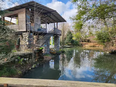 ویلا دوخوابه باغ جی تی