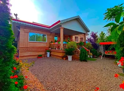 ویلا دوخوابه جنگلی جکوزی دار لولمان