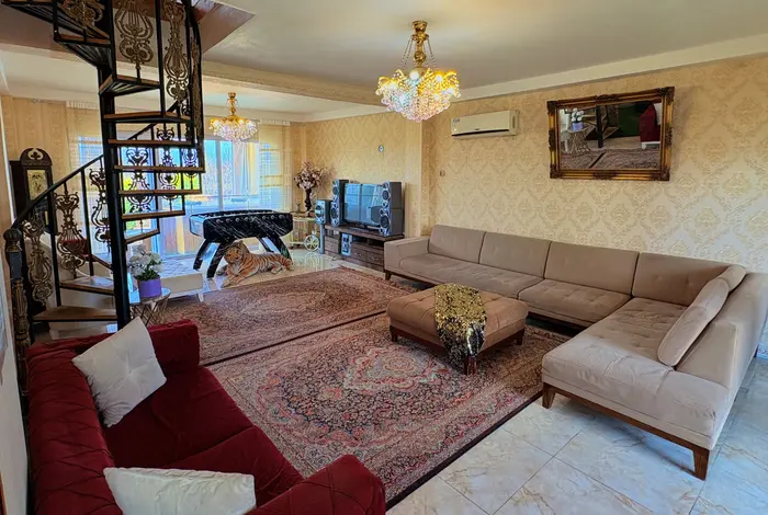 ویلا دوخوابه جنگلی جکوزی دار لولمان