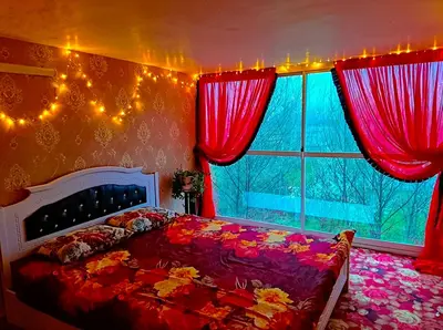 ویلا دوخوابه جنگلی جکوزی دار لولمان