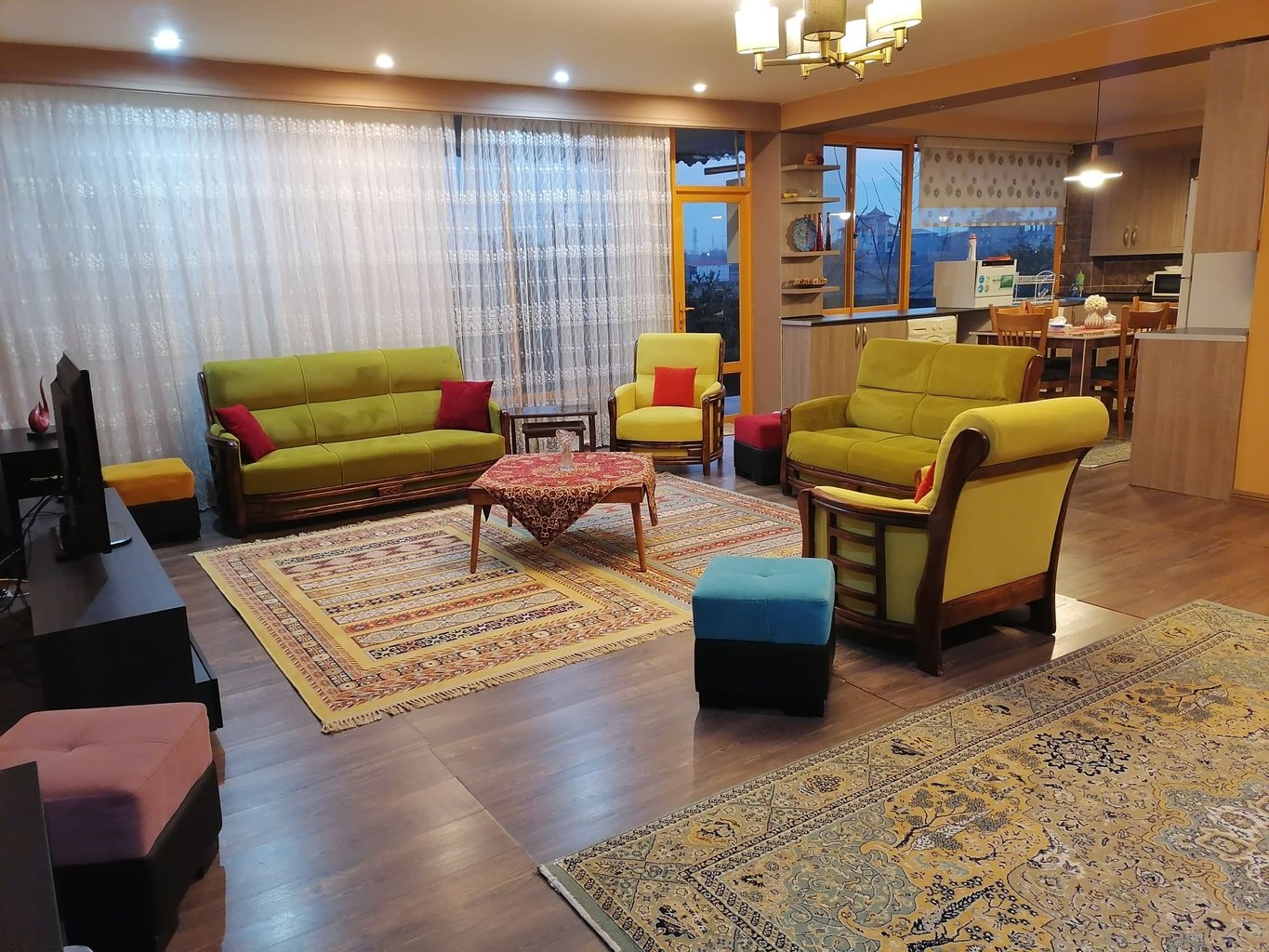 ویلا دوخوابه روستایی نخل