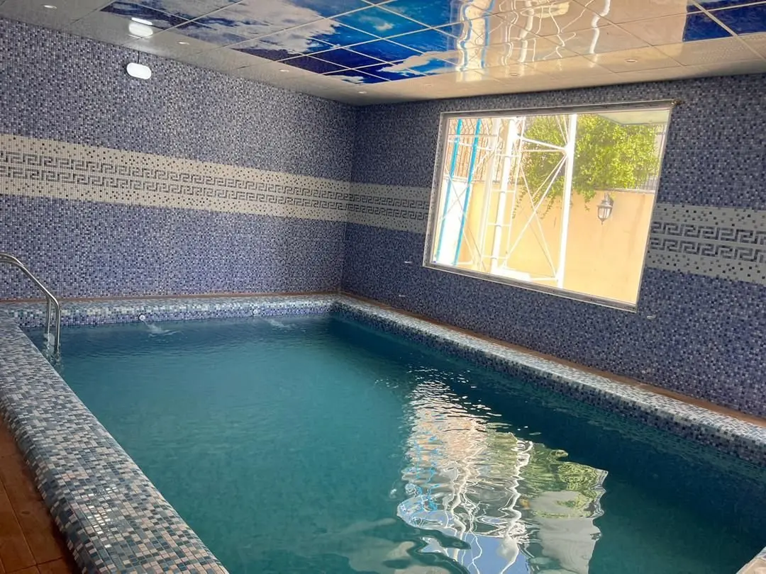 ویلا دوخوابه استخردار آبگرم فلاح - استخر سرپوشیده