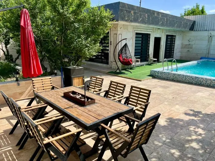 ویلا دوخوابه استخردار آبگرم کهنز - ویلای کهنز