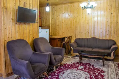 کلبه دوخوابه دوبلکس چوبی آریانا