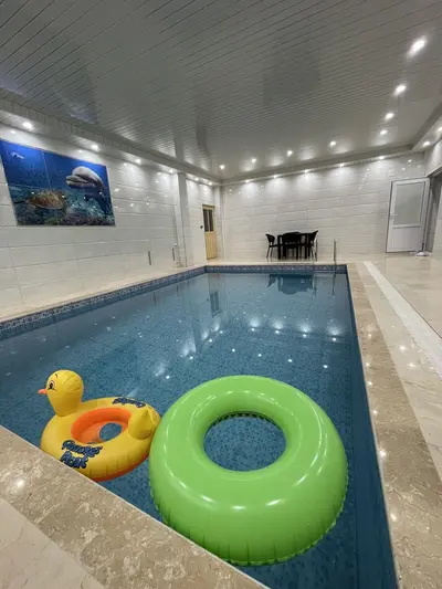 ویلا دوخوابه استخردار آبگرم رهنما