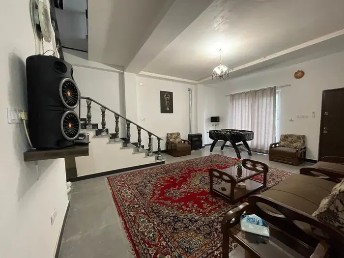 ویلا دوخوابه دوبلکس رهگذر - پذیرایی 