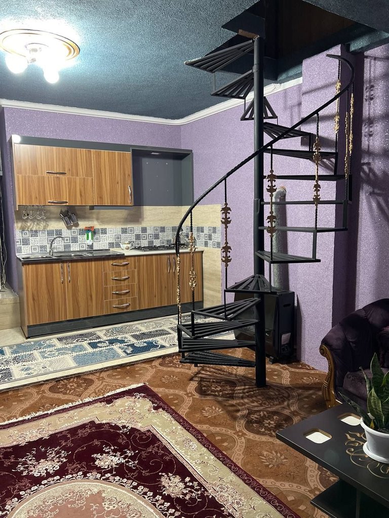 دوخوابه چوبی سیاهمرد