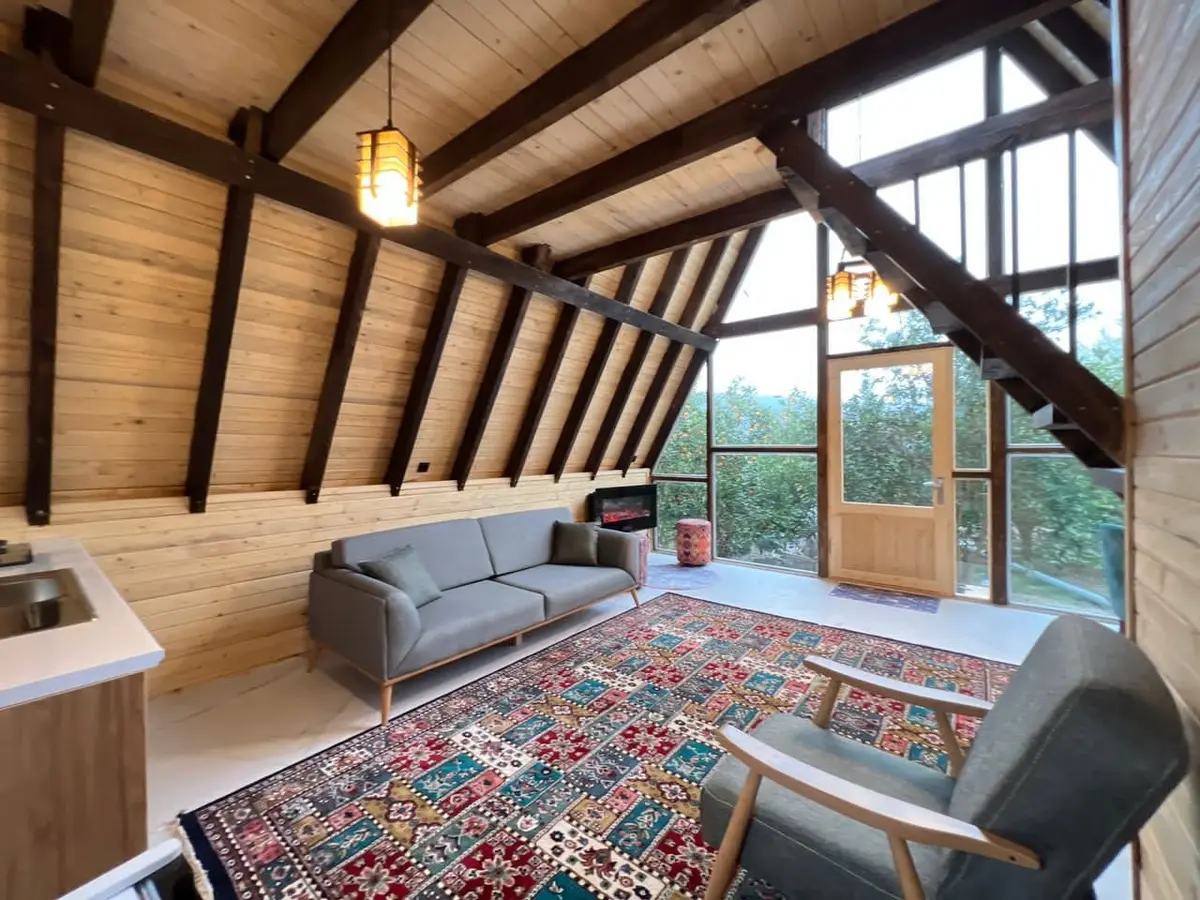 کلبه یک خوابه جنگلی تیامو وی آی پی