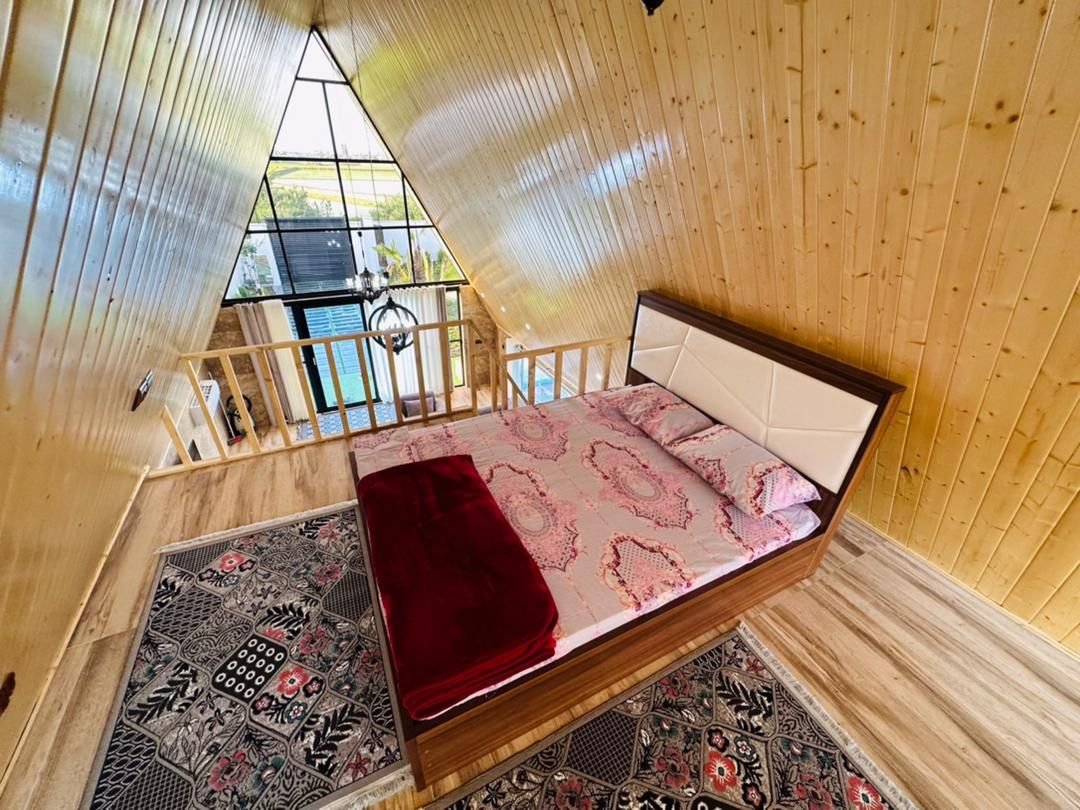 کلبه سه خوابه استخردار آبگرم حاجی کلا