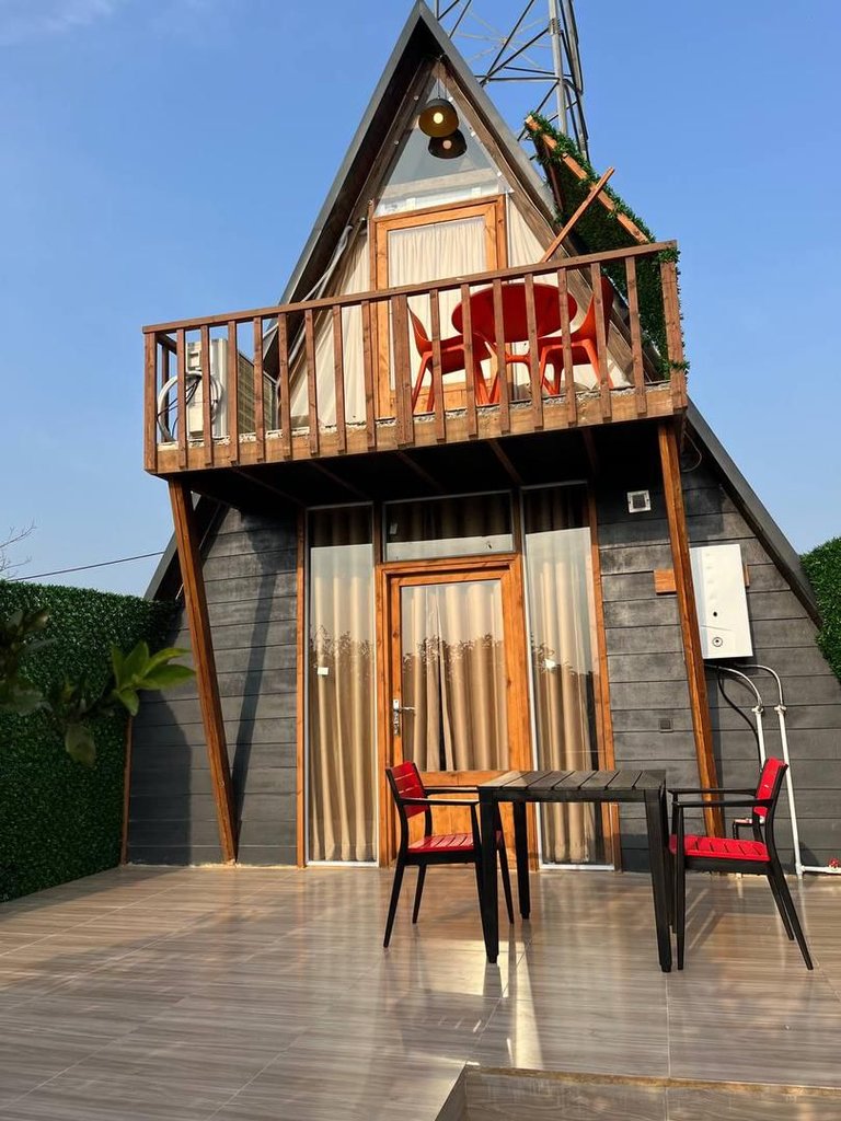 کلبه یک خوابه جنگلی دوبلکس تیامو افرا