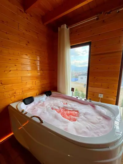 کلبه یک خوابه جکوزی دار بهشت پدری