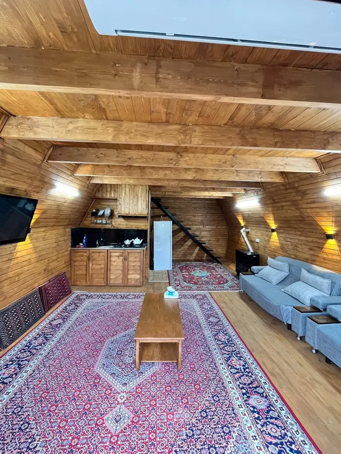 کلبه یک خوابه سوئیسی بهشت پدری واحد هما