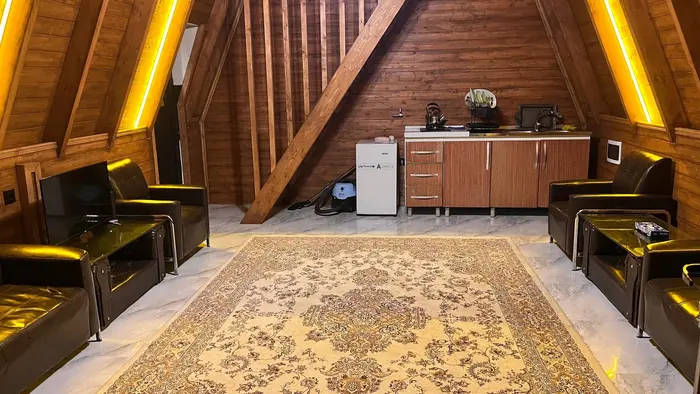 کلبه یک خوابه سوئیسی جکوزی دار بهشت پدری