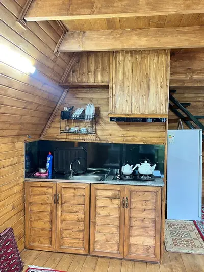 کلبه یک خوابه سوئیسی بهشت پدری واحد هما