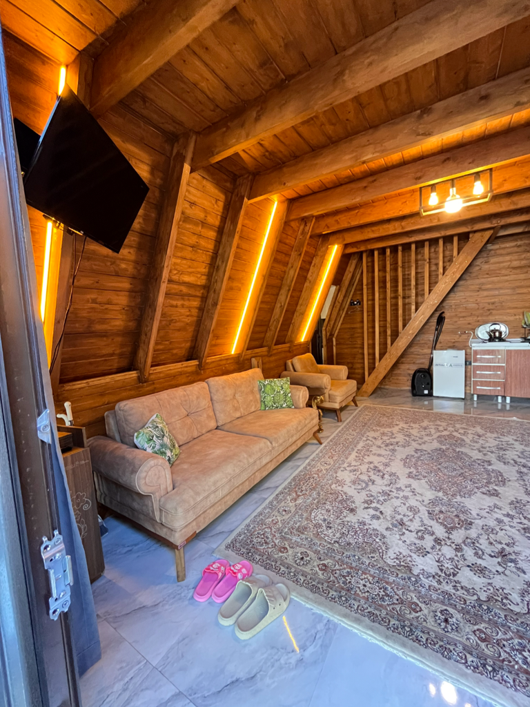 کلبه یک خوابه سوئیسی جکوزی دار بهشت پدری