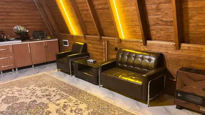 کلبه یک خوابه سوئیسی جکوزی دار بهشت پدری