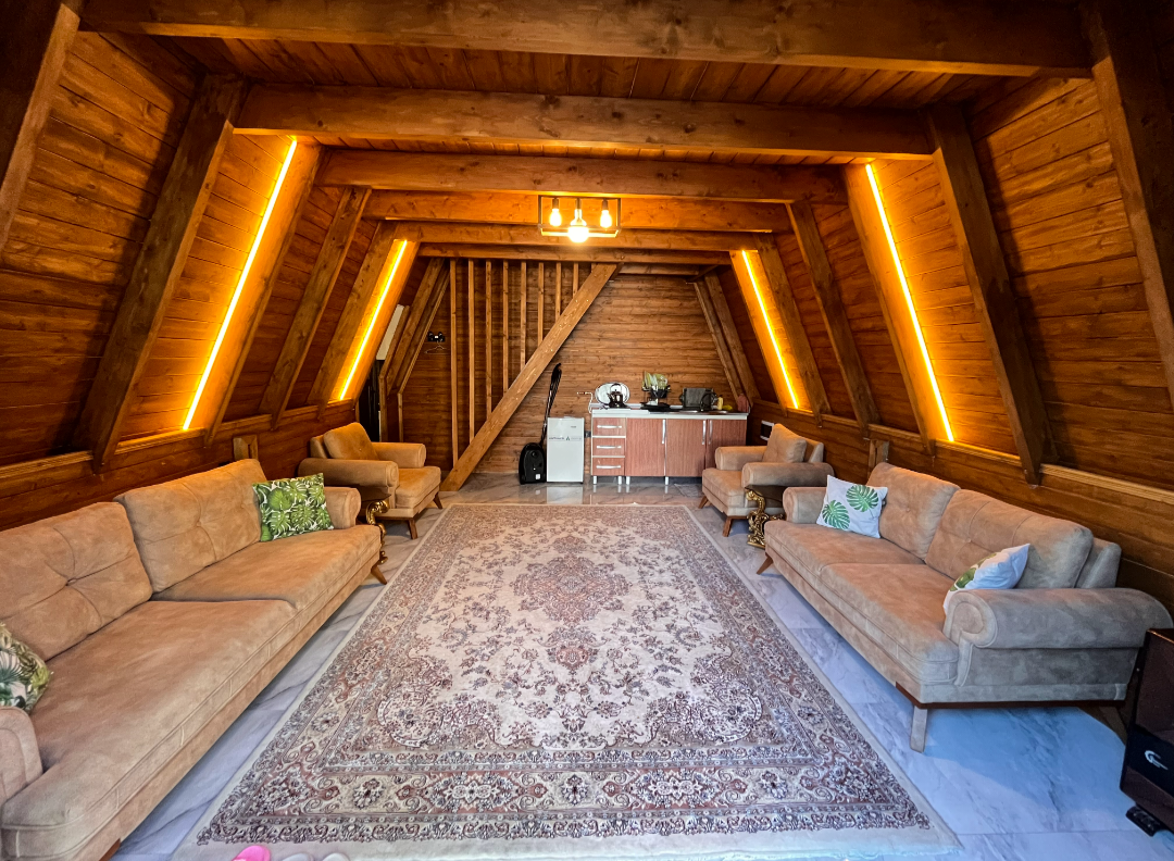 کلبه یک خوابه سوئیسی جکوزی دار بهشت پدری