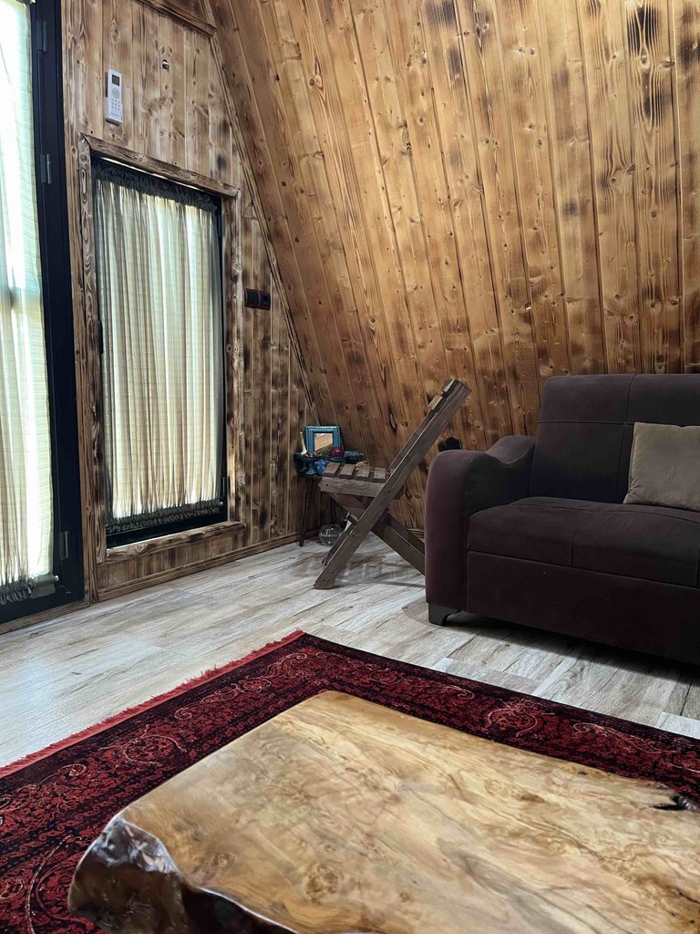 کلبه یک خوابه سوئیسی آریامن - پذيرايى 