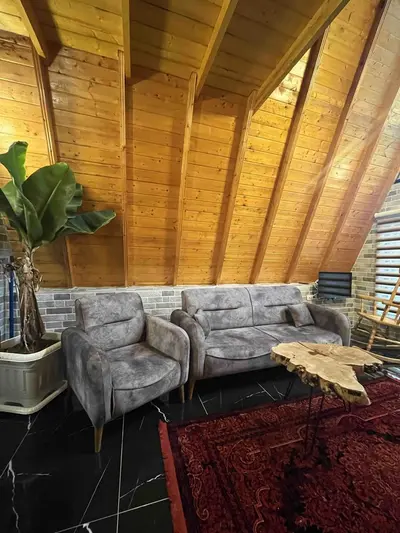 کلبه یک خوابه جکوزی دار بهشت پدری کلبه افرا